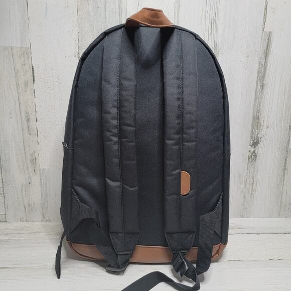 HERSCHEL SUPPLY POP QUIZ BACKPACK, BLACK & TAN - Picture 2 of 9